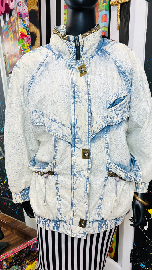 Vintage Stone Wash Puffer Coat (26/28)