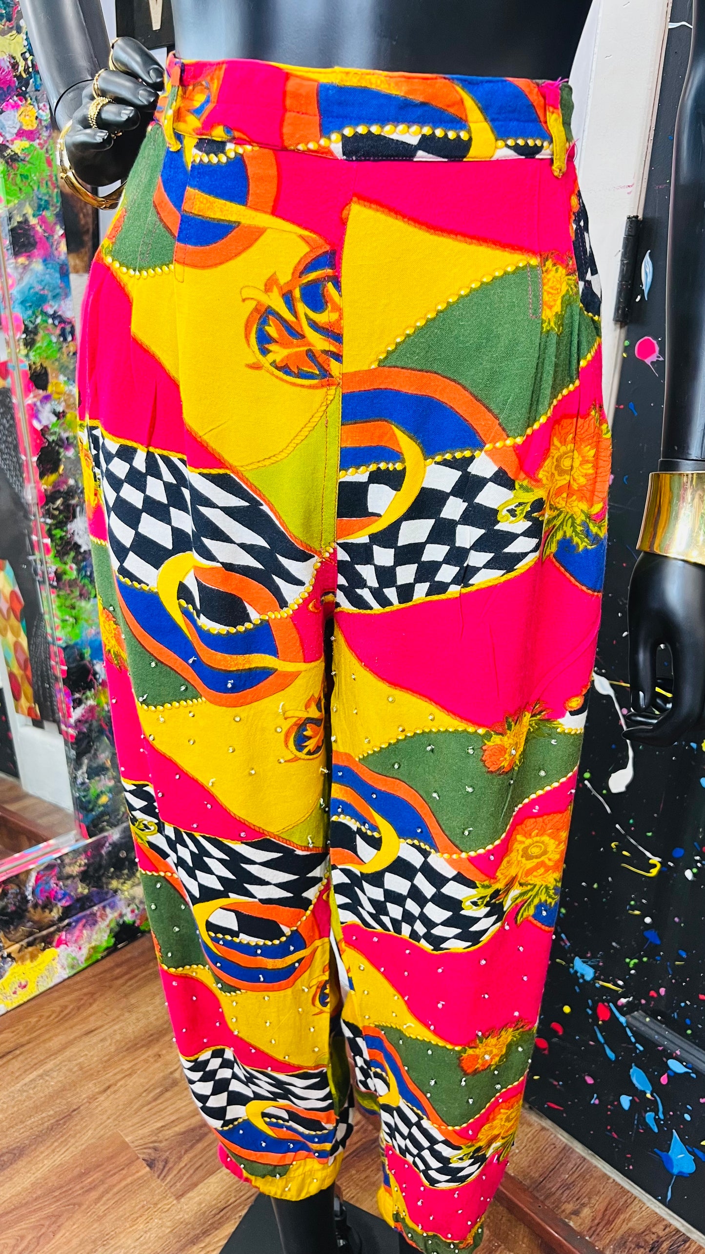 Vintage 90’s Rayon Pants (14)