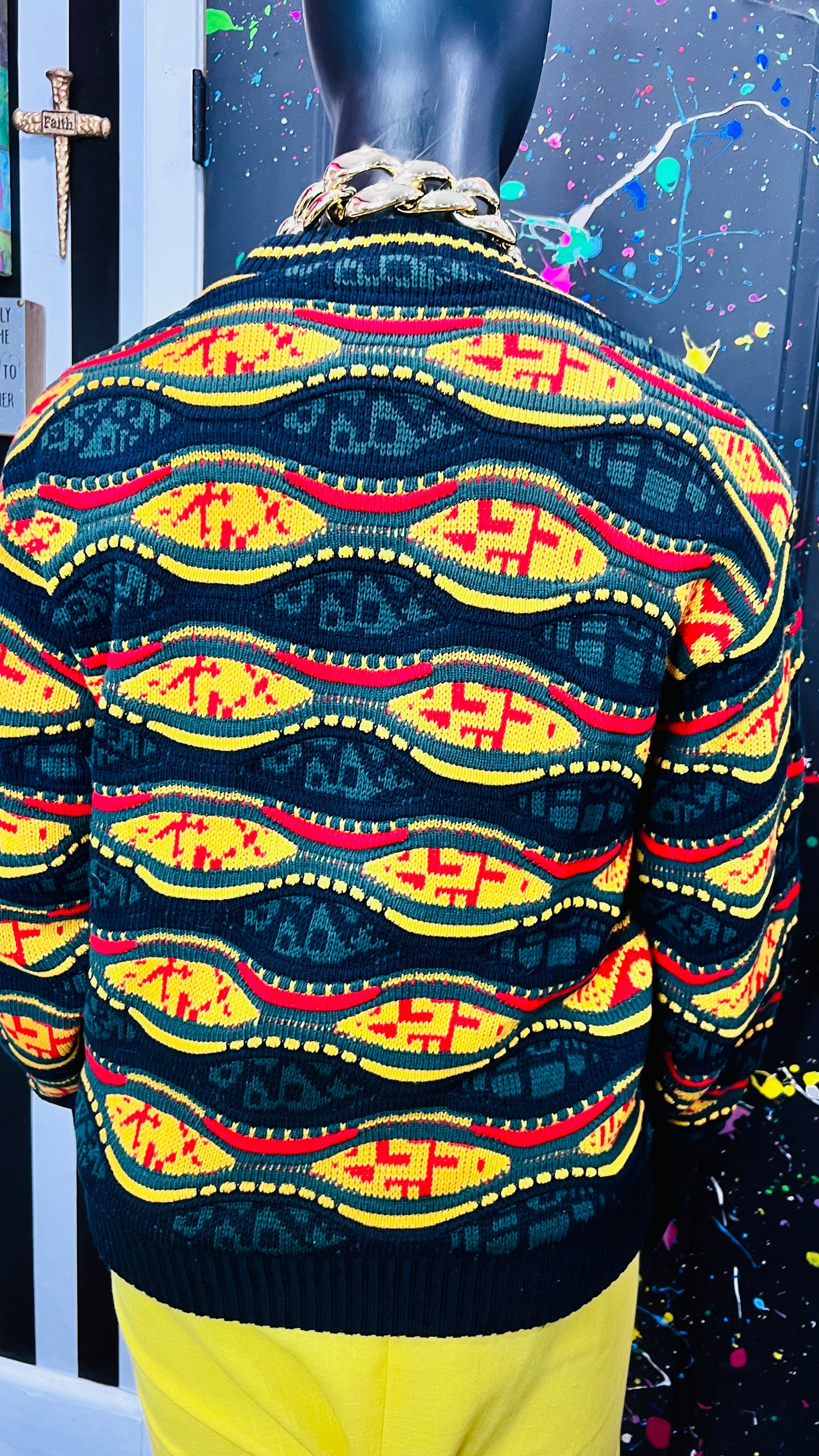 Vintage Trutus Genuine Suede Leather Sweater (16)