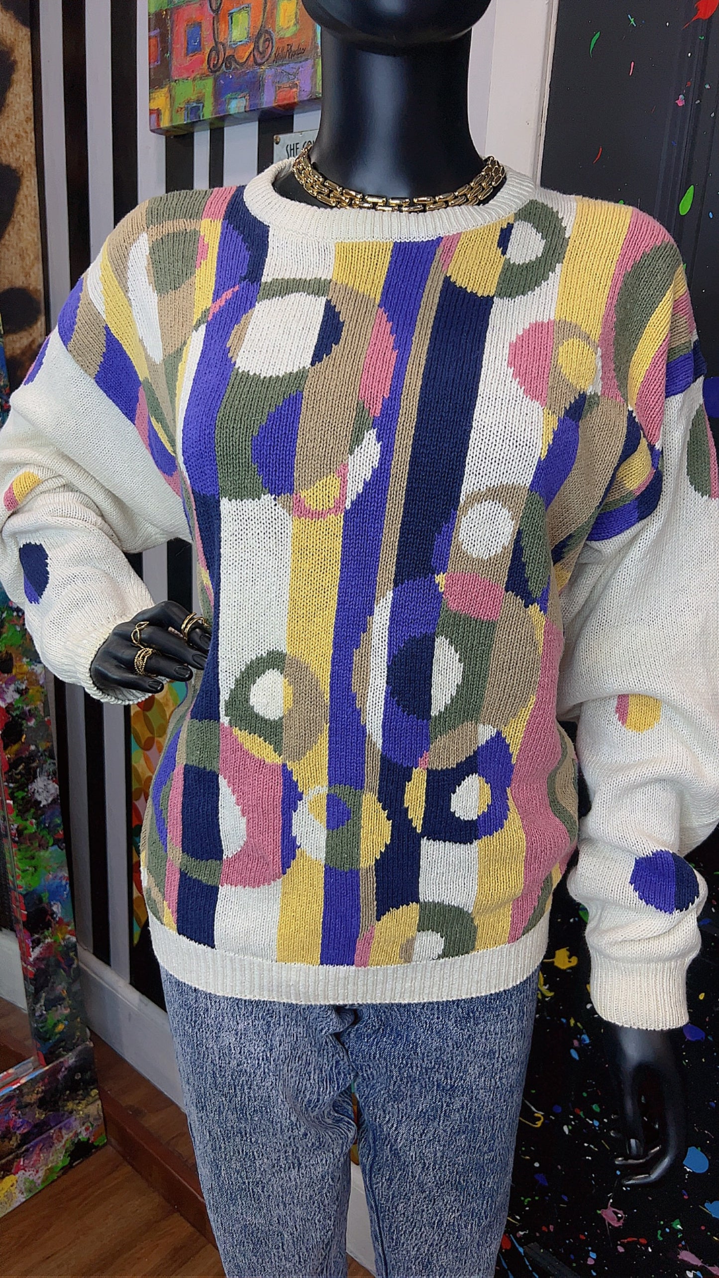 Vintage Circle Sweater (14/16)
