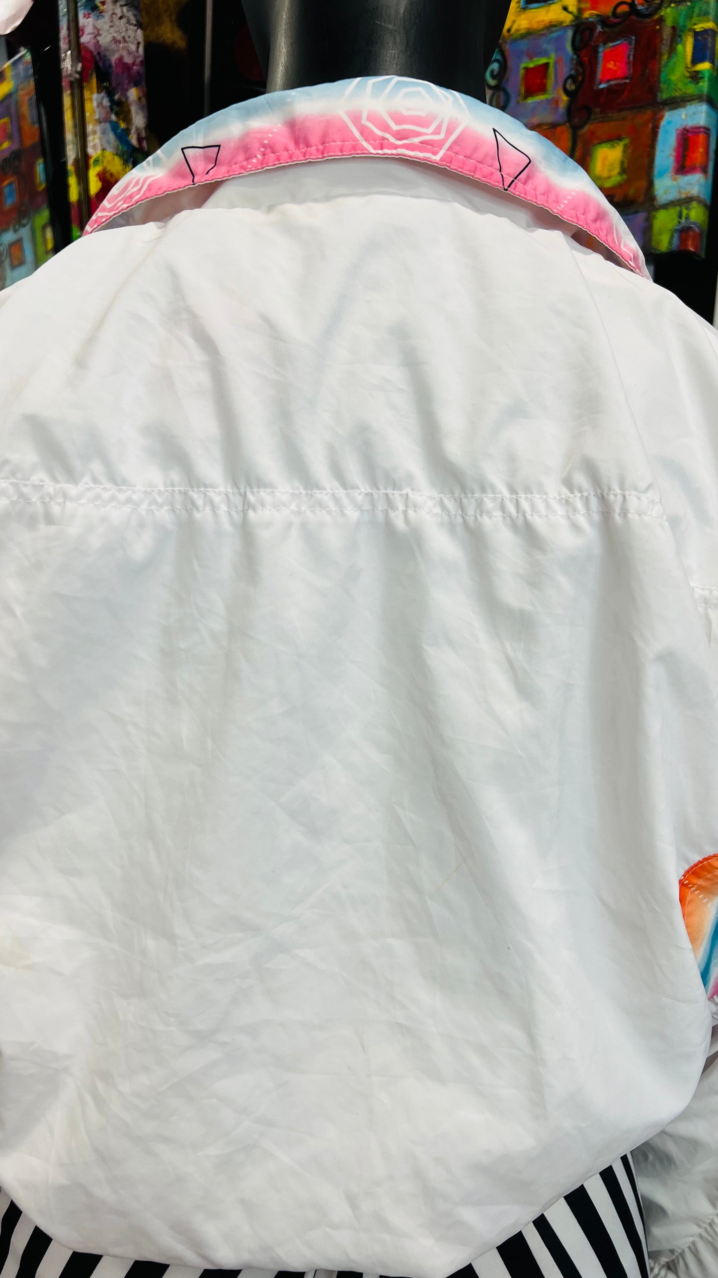 Vintage Cropped Windbreaker Jacket (16/18)