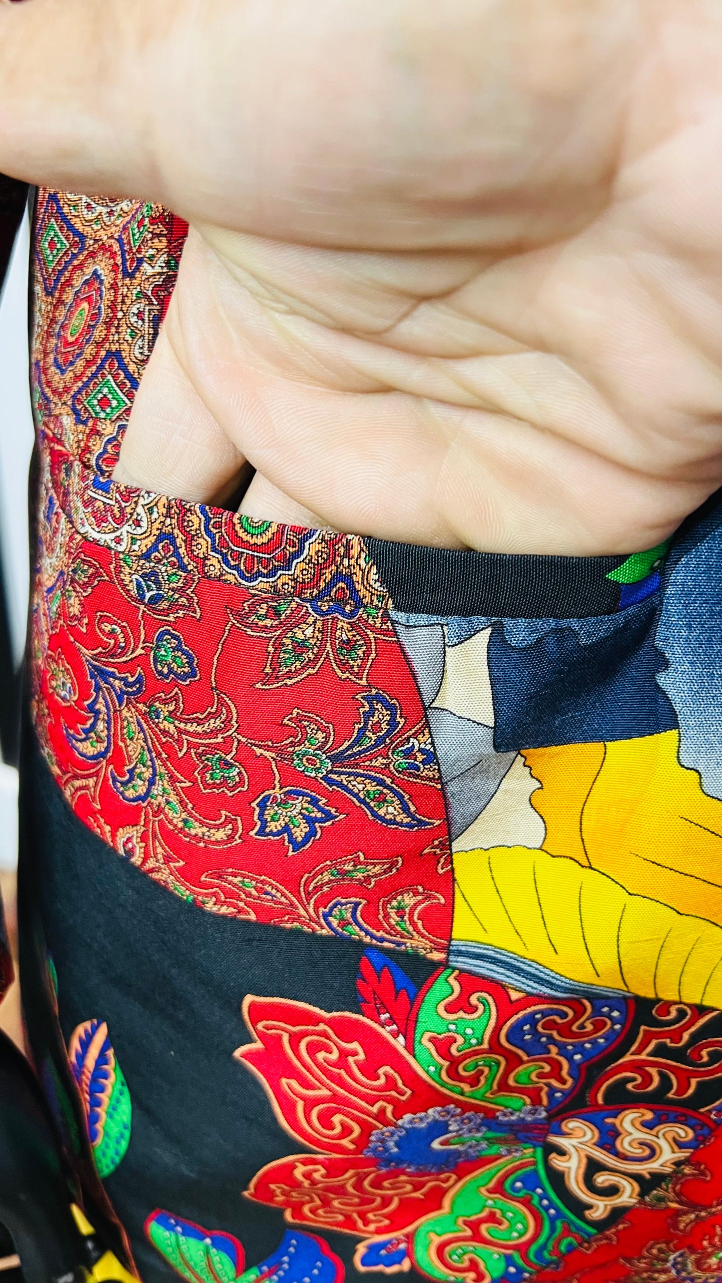 Vintage 100% Silk Blazer (14/16)