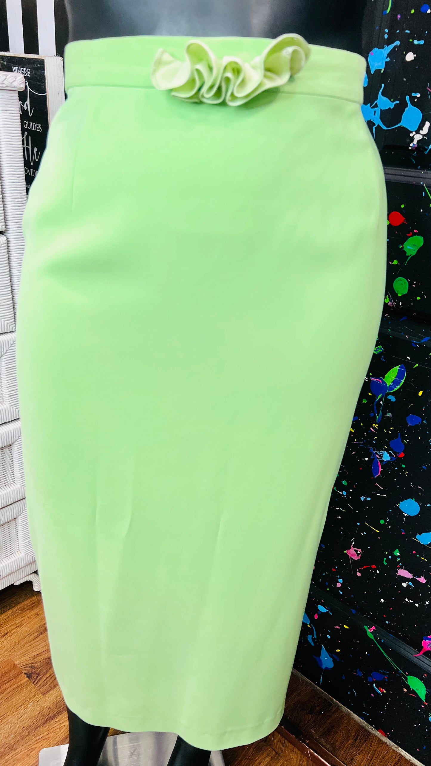 Vintage Mint Luxury Skirt Suit (16)