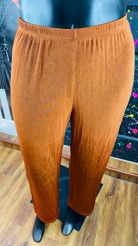 Citiknit Brown Stretch Pants