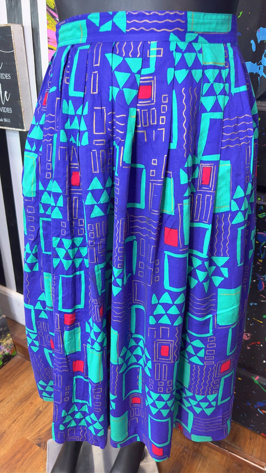 Vintage Abstract Skirt (16)