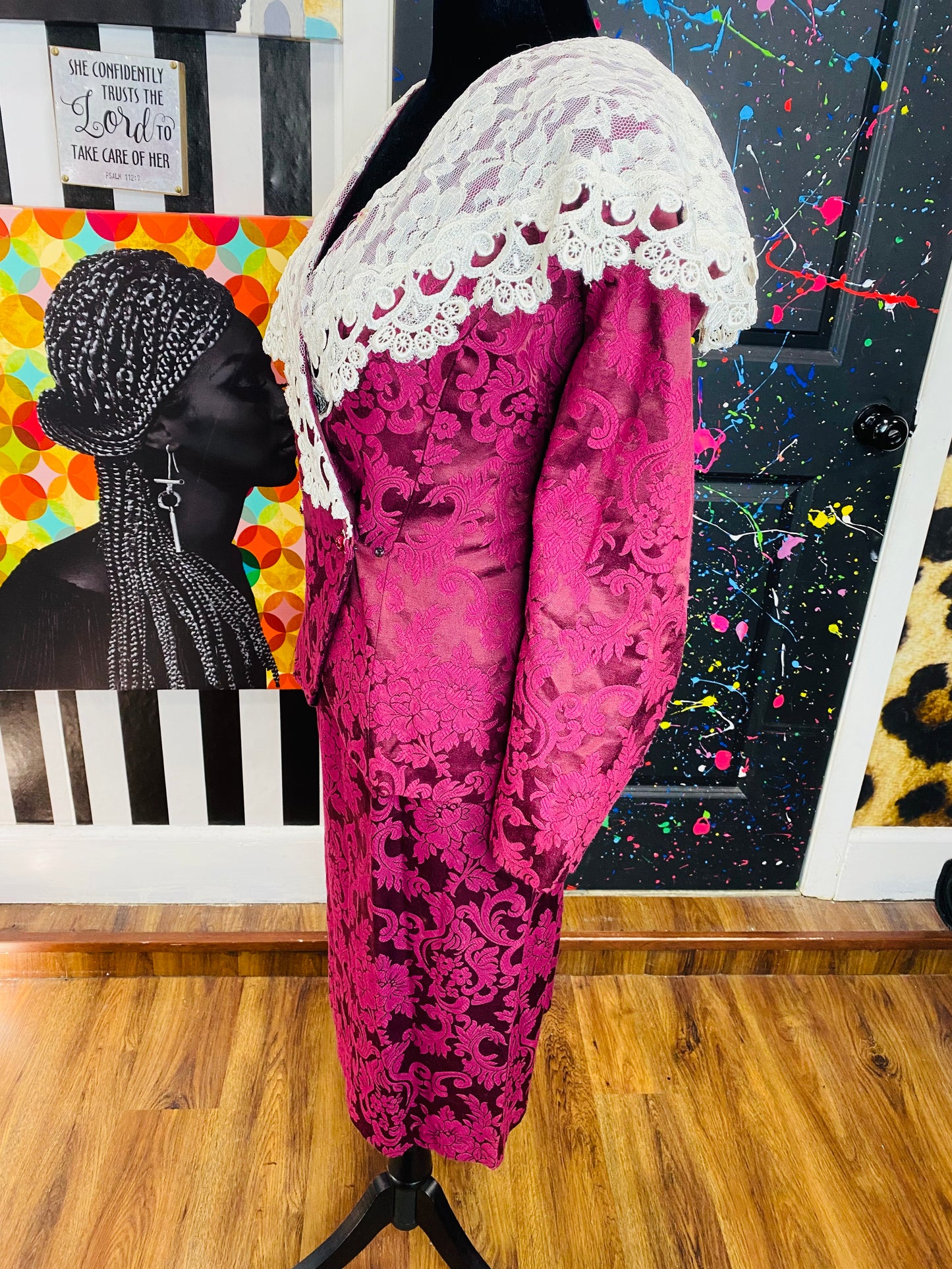 Vintage Jeffrey & Dara 2 piece Skirt Set
