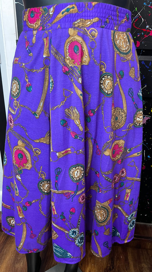 Vintage Cotton Jewelry Skirt (20W)
