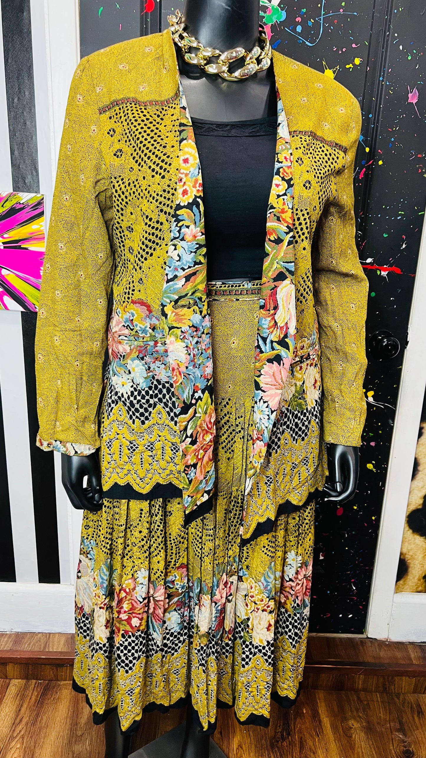 Vintage Platinum by Dorthy Skirt Set (14)