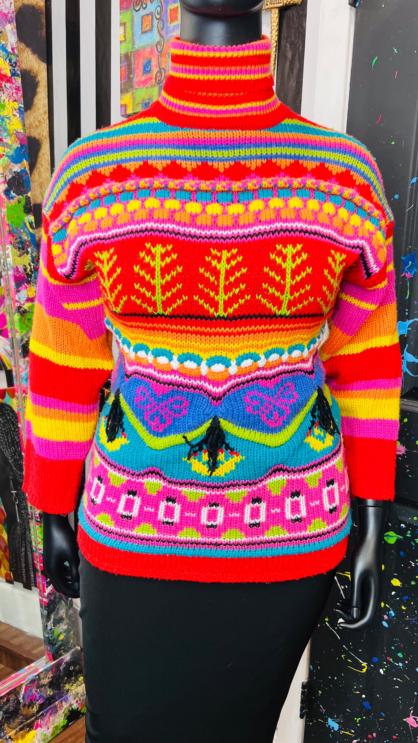 Vintage Knit ‘Step’ Sweater  (16)