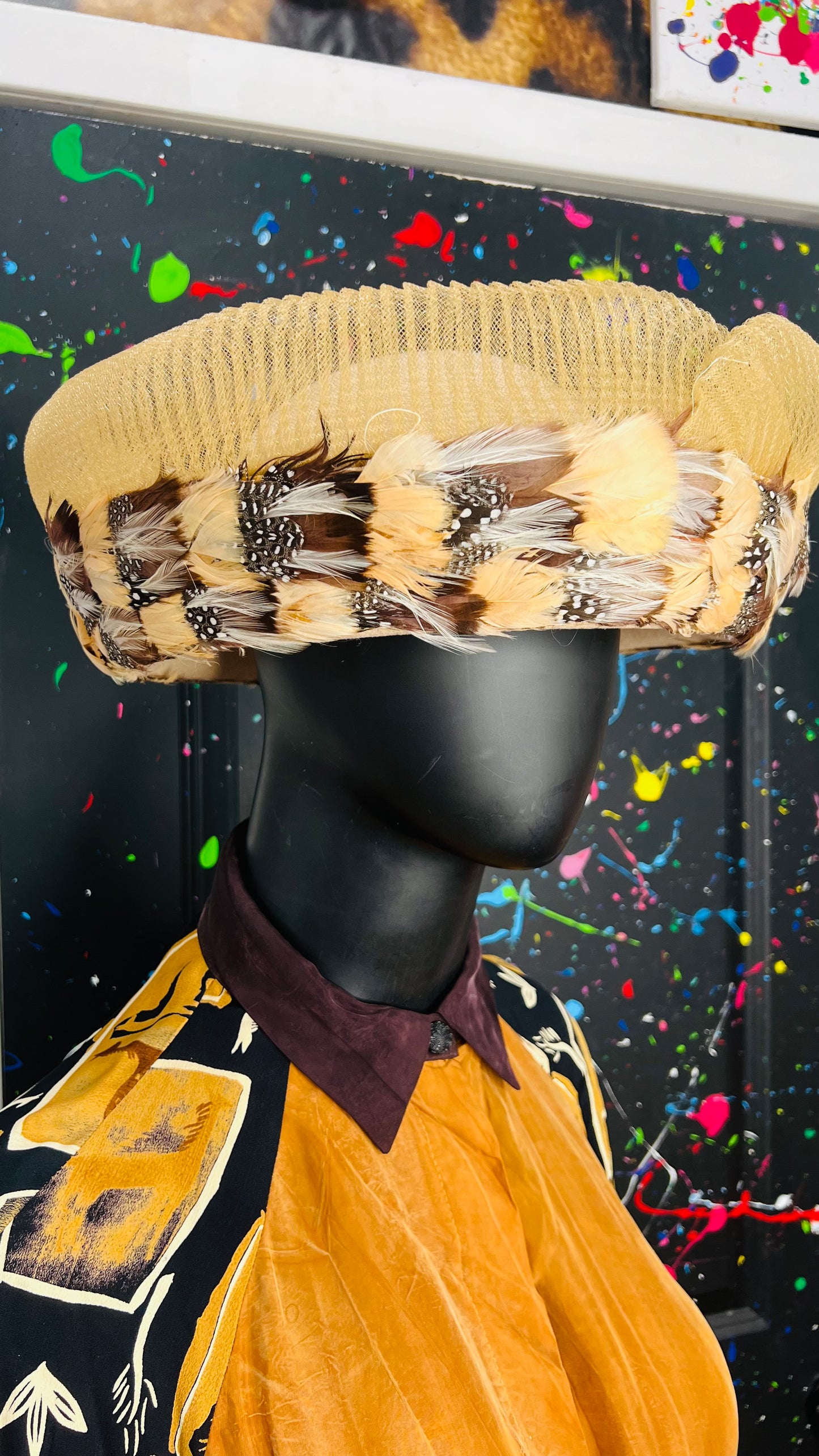 Vintage Created For Essence Wool Hat