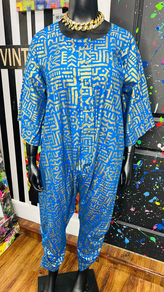 Vintage Traditional African Jumpsuit (16)