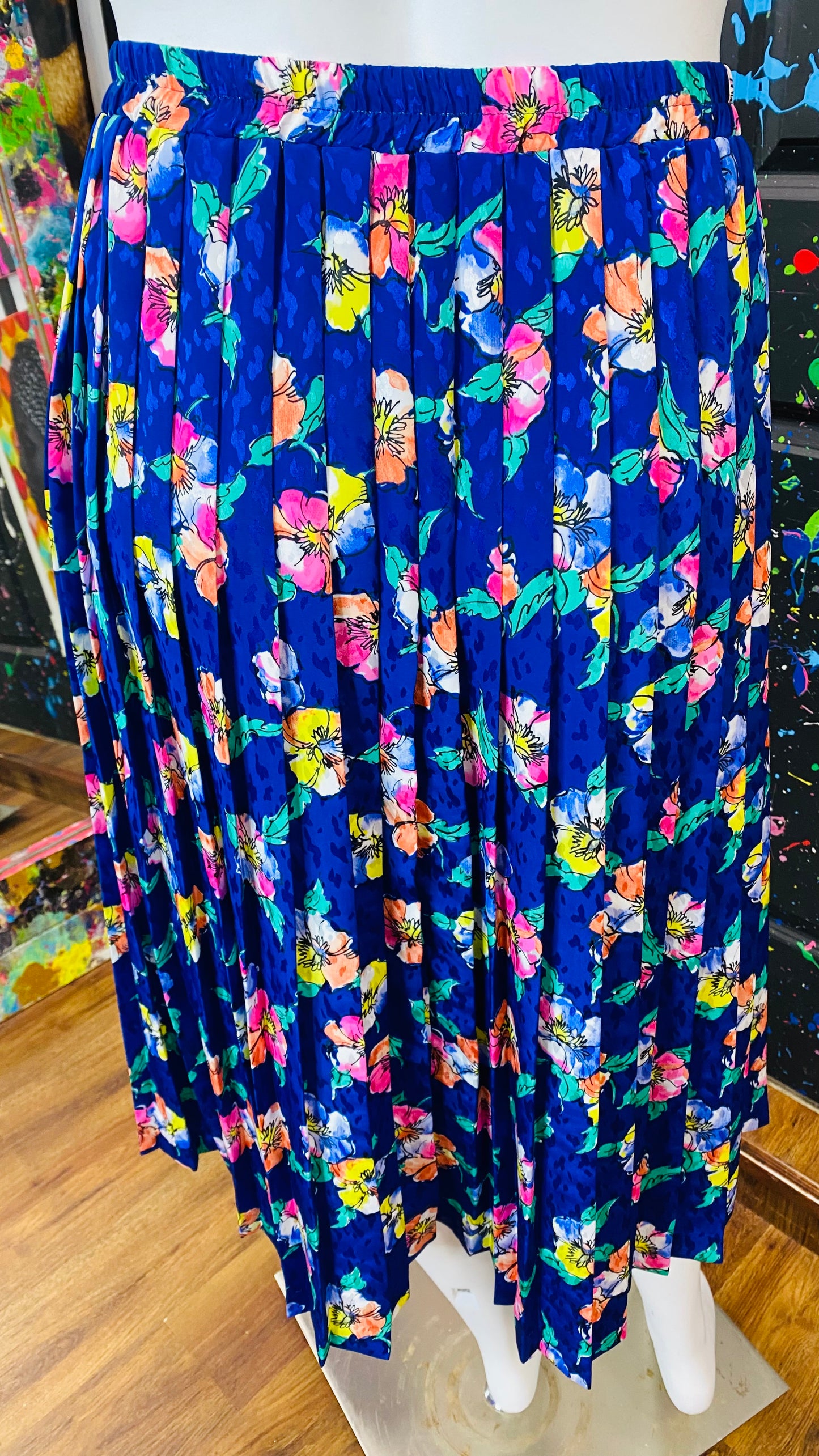 Vintage Floral Skirt (14/16)