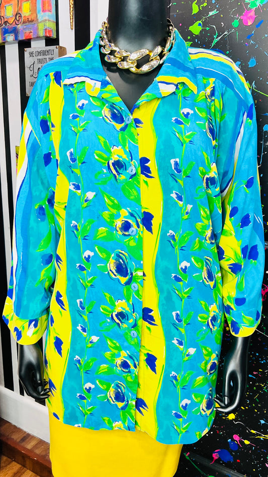 Vintage Rayon A Personal Touch Blouse (26/28)