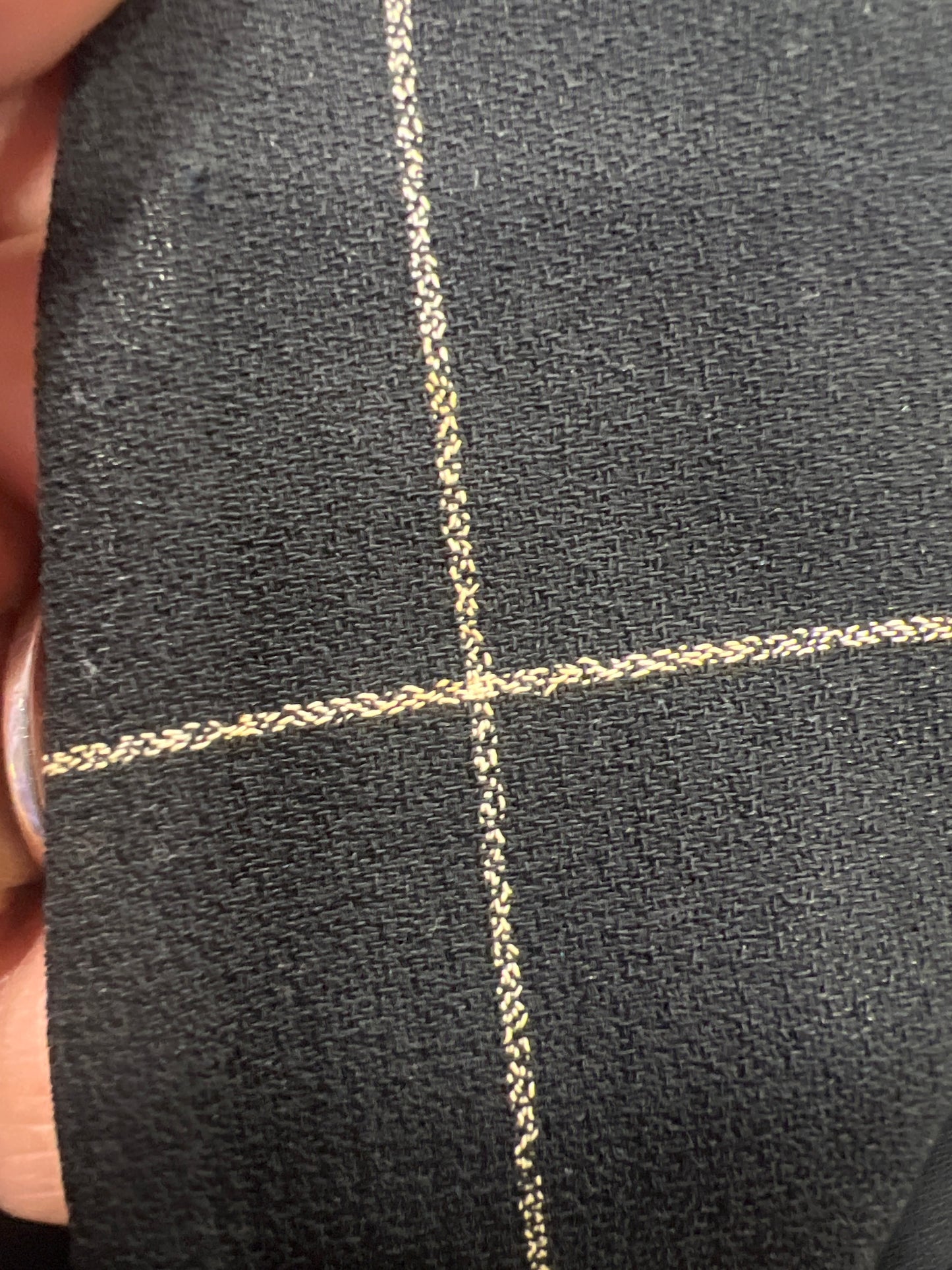 Vintage Striped Black & White Blazer (16W)