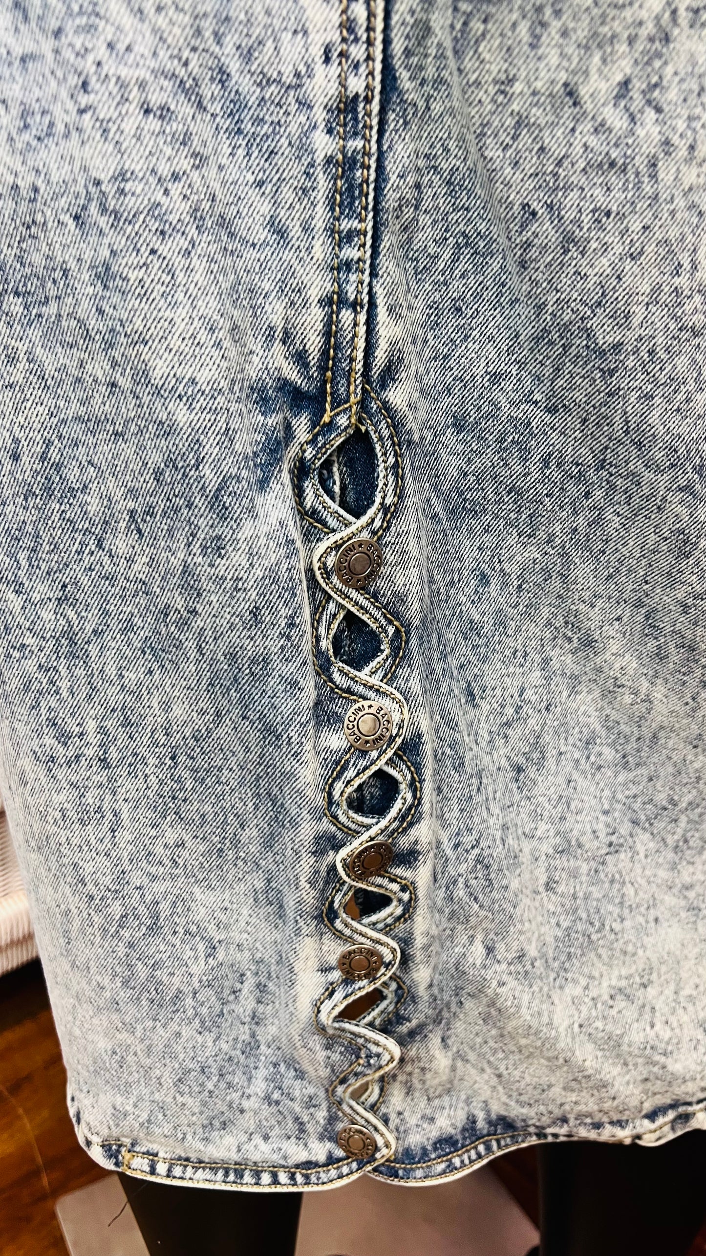 Vintage Denim Skirt (20)