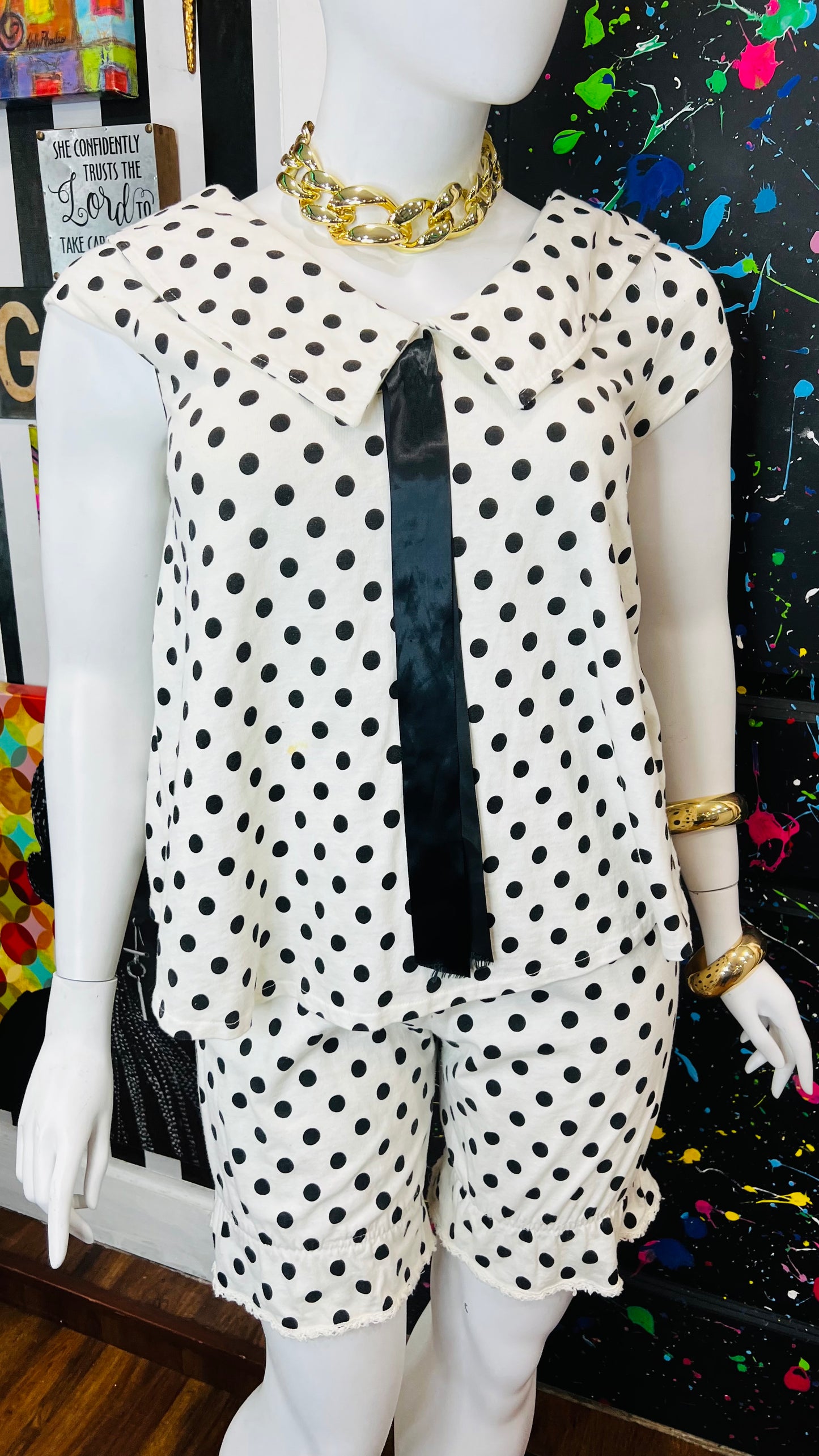 Vintage Cotton Shorts Set (14)