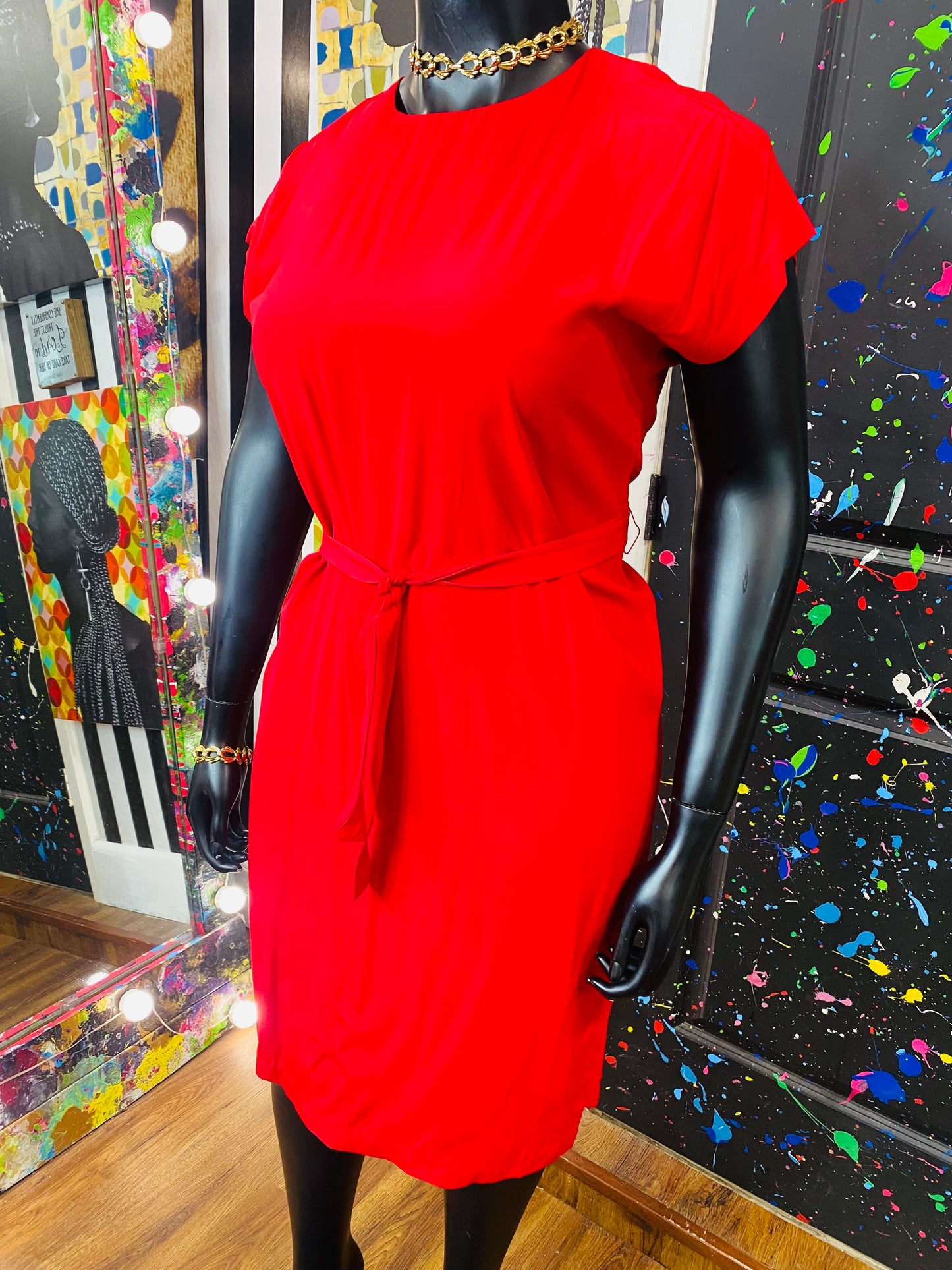 Vintage Tina Barrie 2 Piece Dress Set