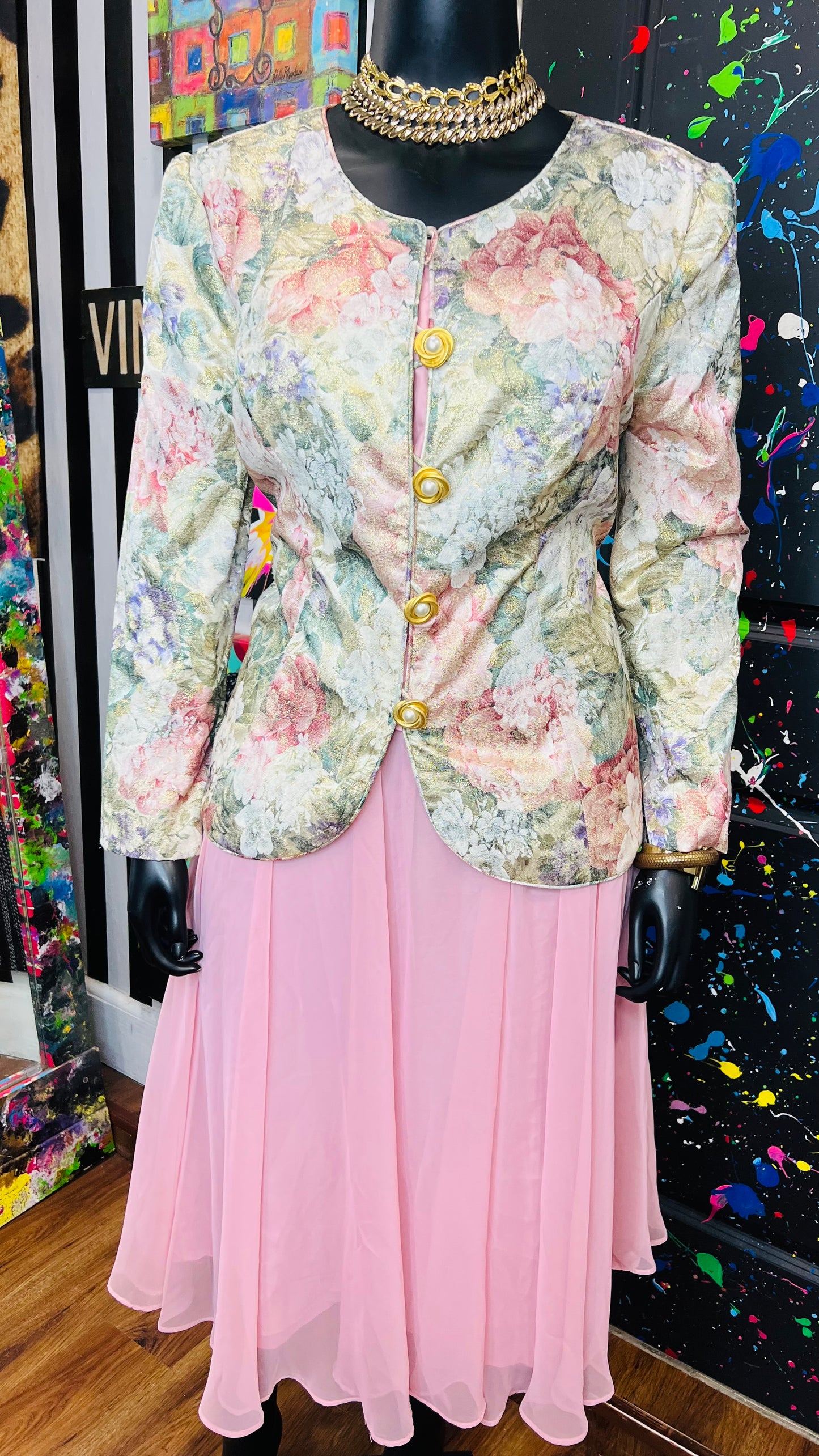 Vintage Blazer & Skirt Set (20)