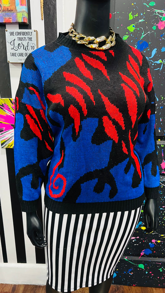 Vintage Abstract Sweater (22/24)