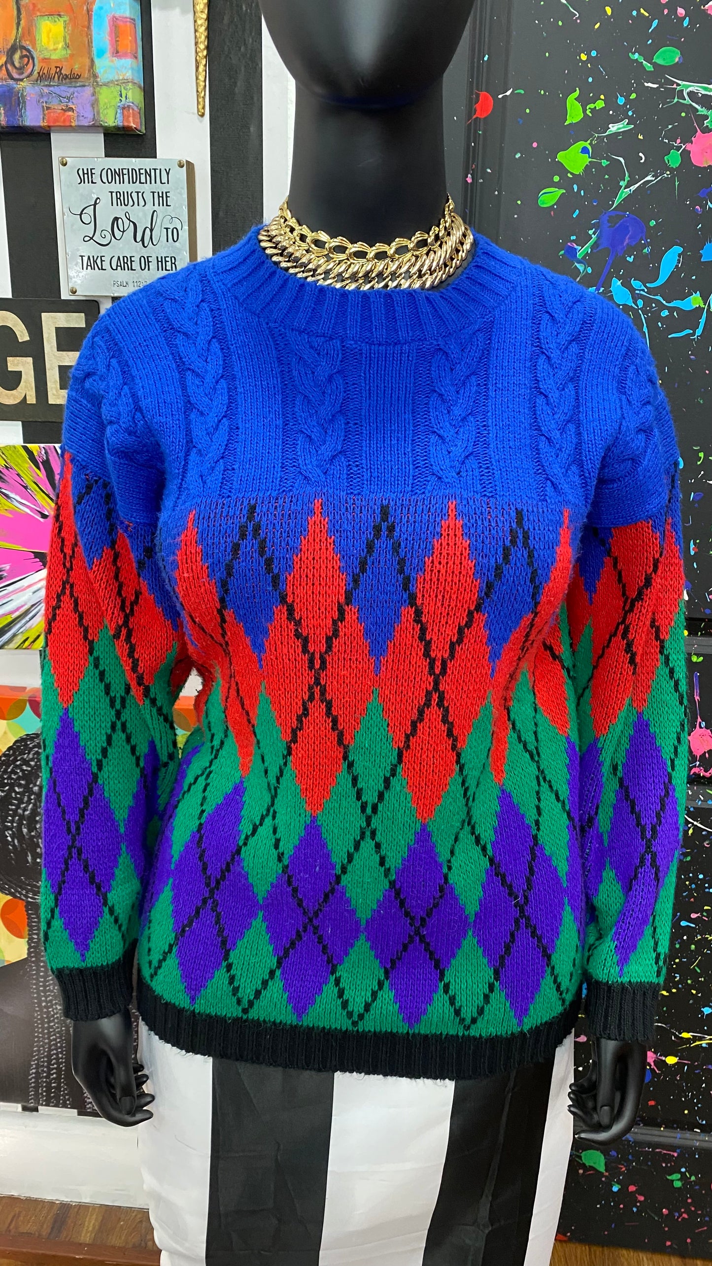 Vintage Knit Sweater (20)