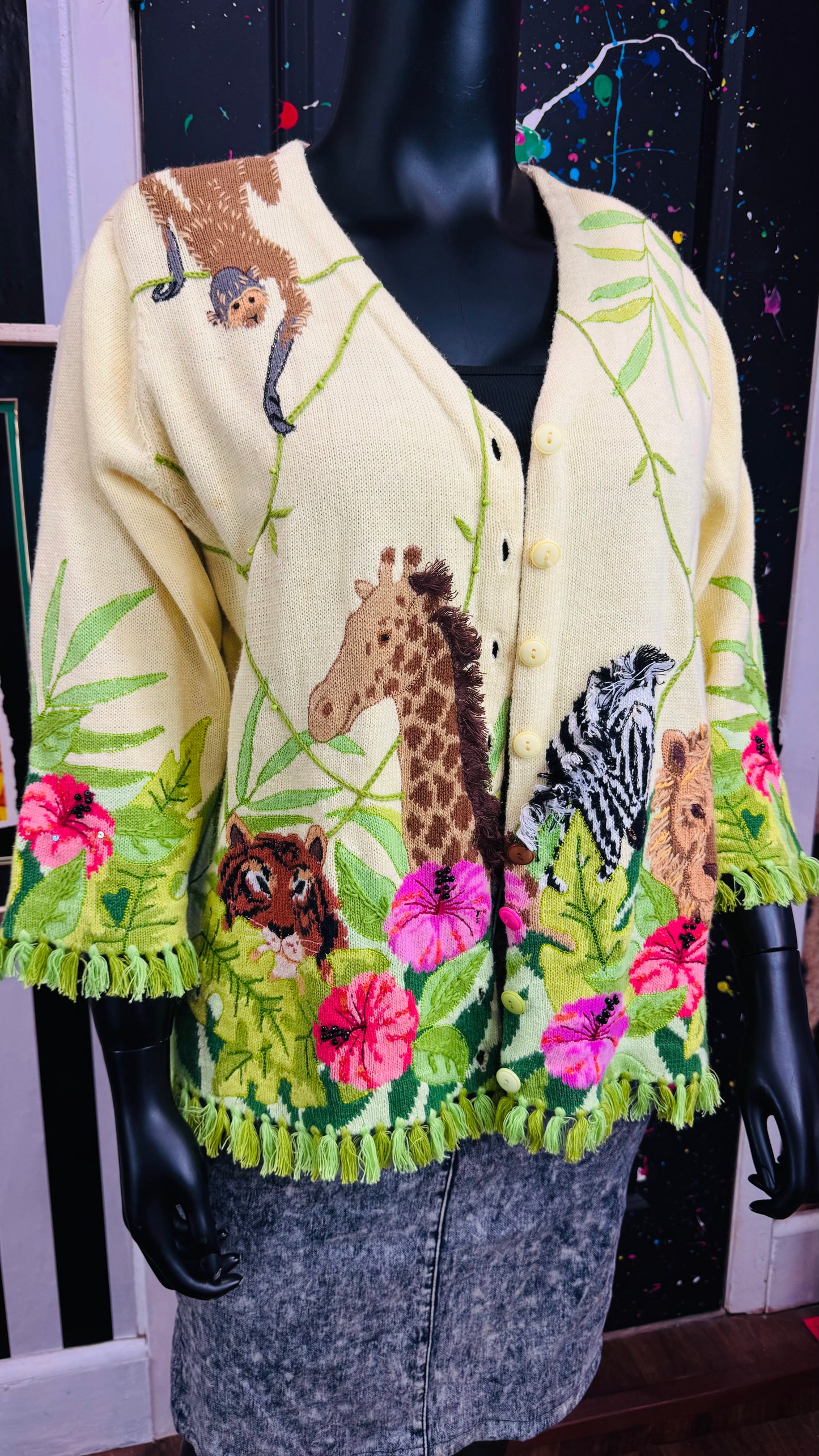 Vintage Safari Knitted Sweater (22)