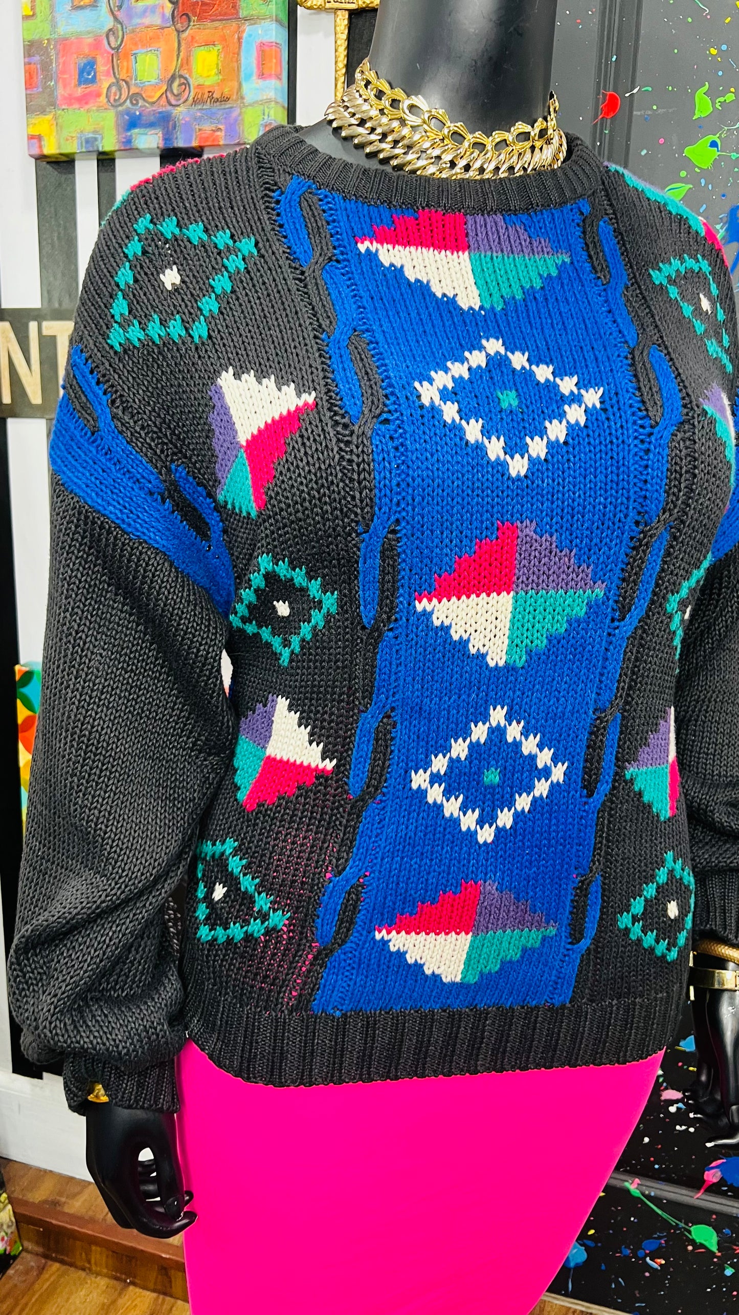 Vintage Knit Sweater (20)