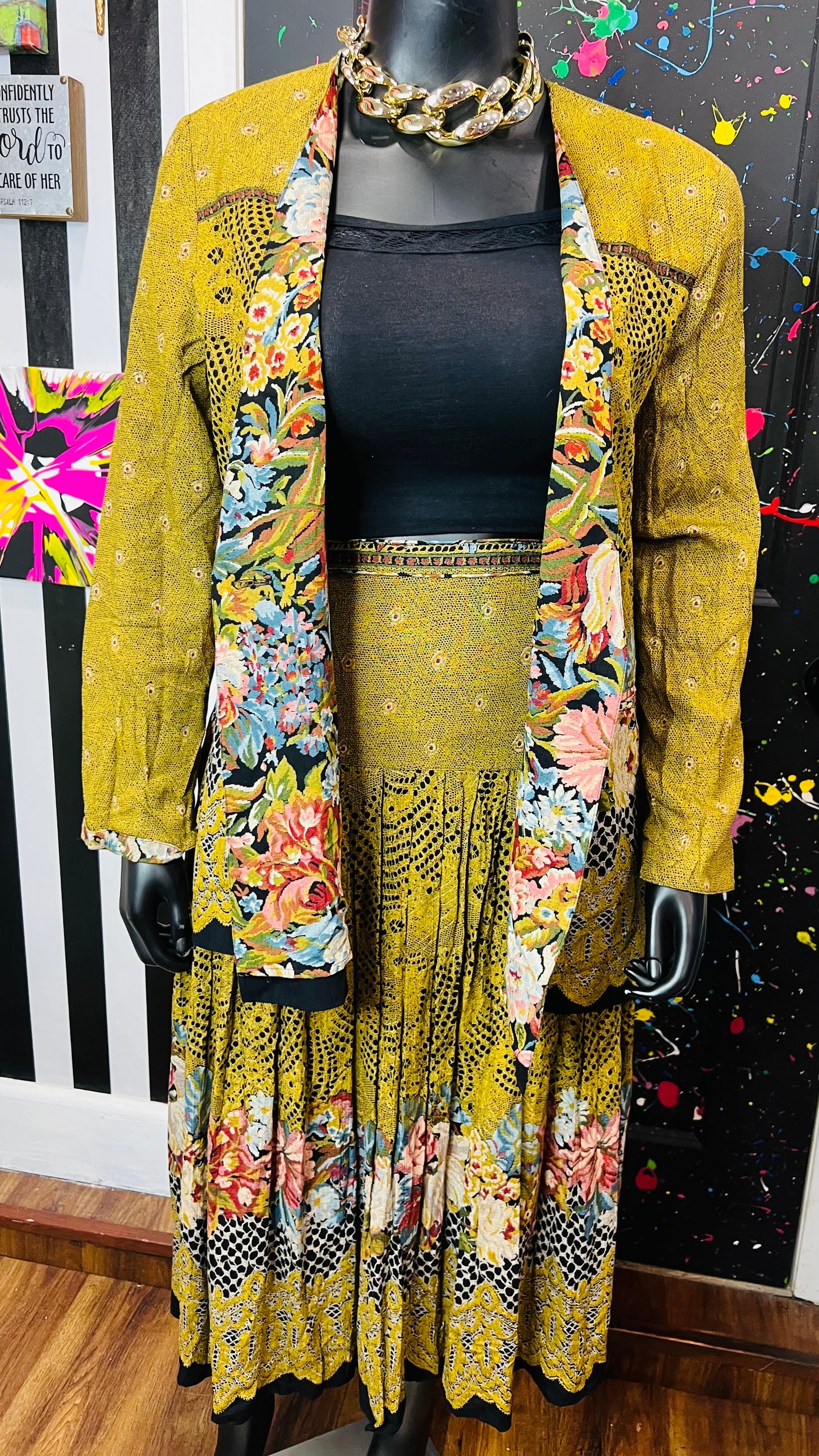 Vintage Platinum by Dorthy Skirt Set (14)