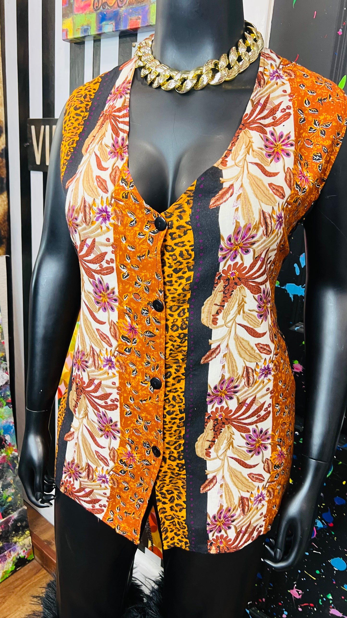 Vintage Sleeveless 90’s Blouse (24)