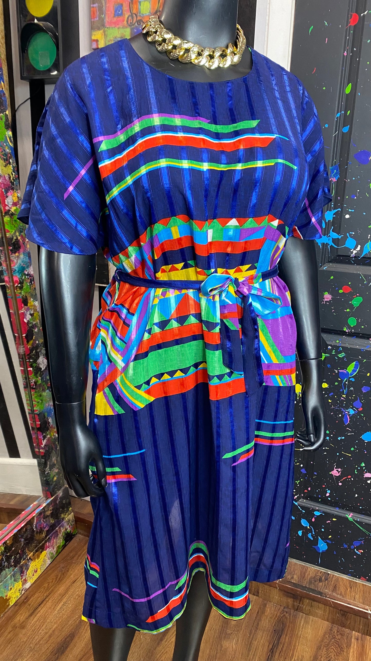 Vintage Abstract Dress (16)