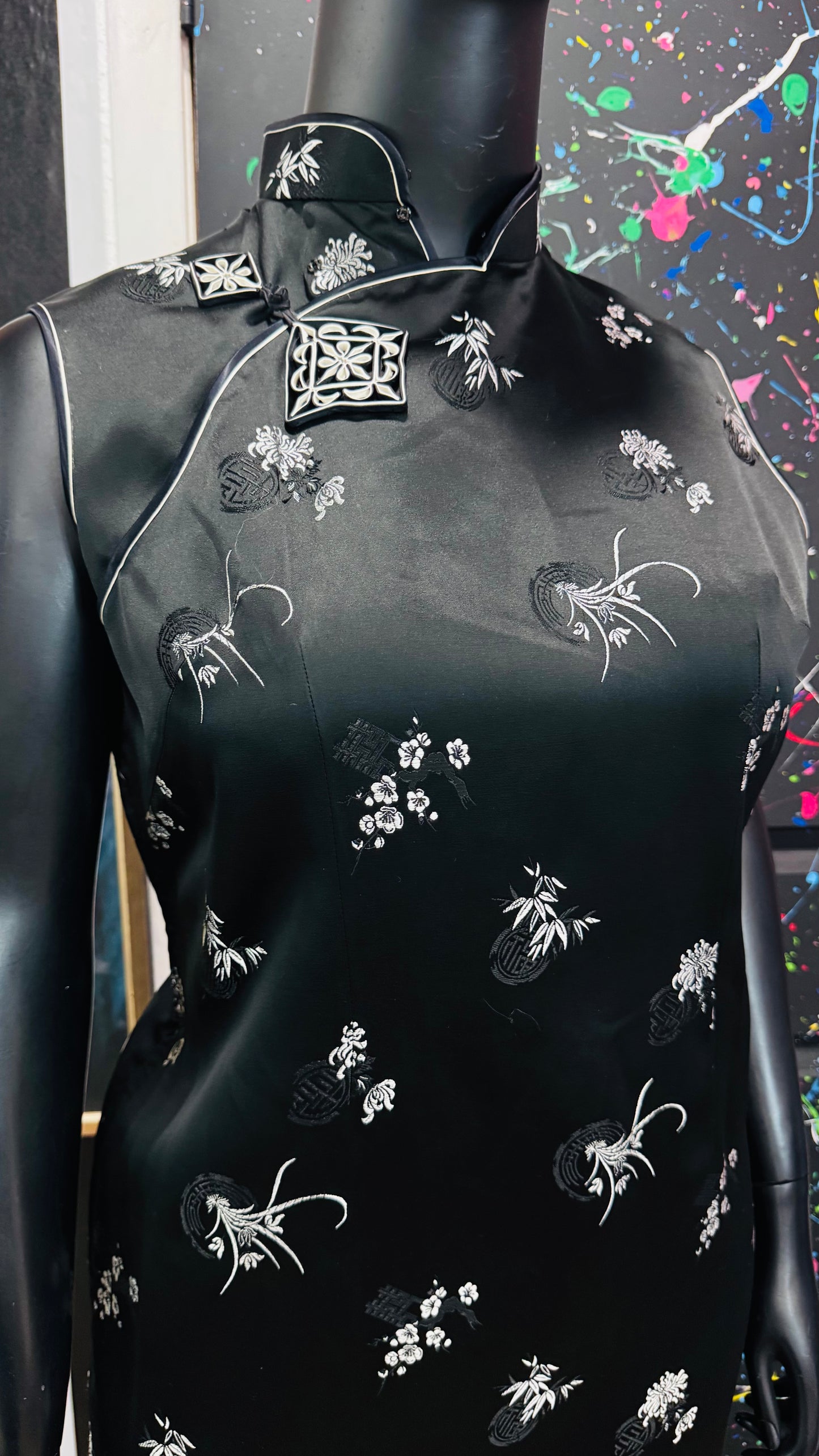 Vintage Cheongsam AKA Qipao Dress (14)