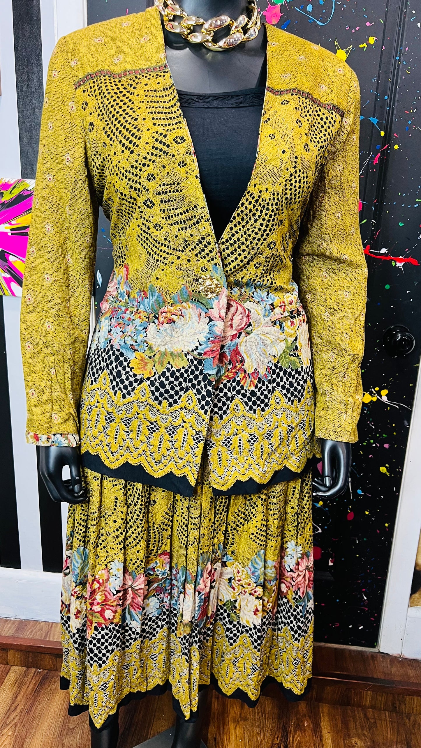 Vintage Platinum by Dorthy Skirt Set (14)