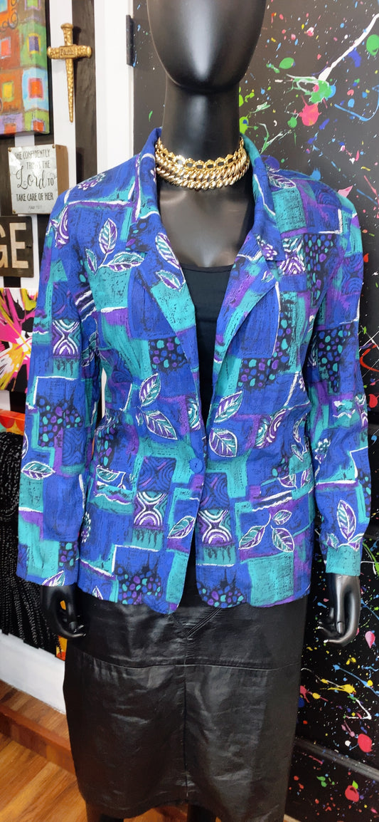 Vintage Abstact 80’s Blazer (18)