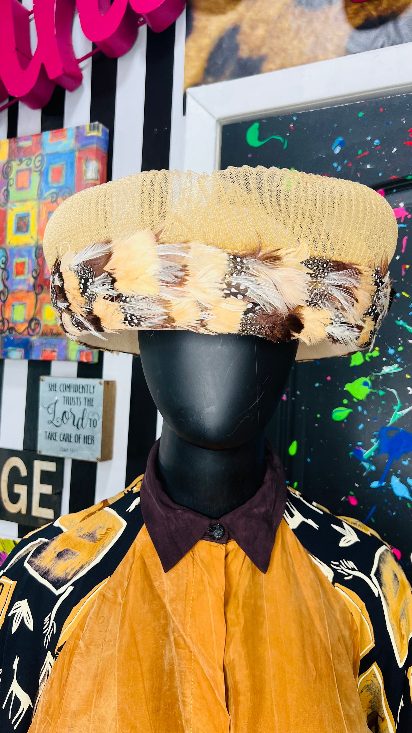 Vintage Created For Essence Wool Hat