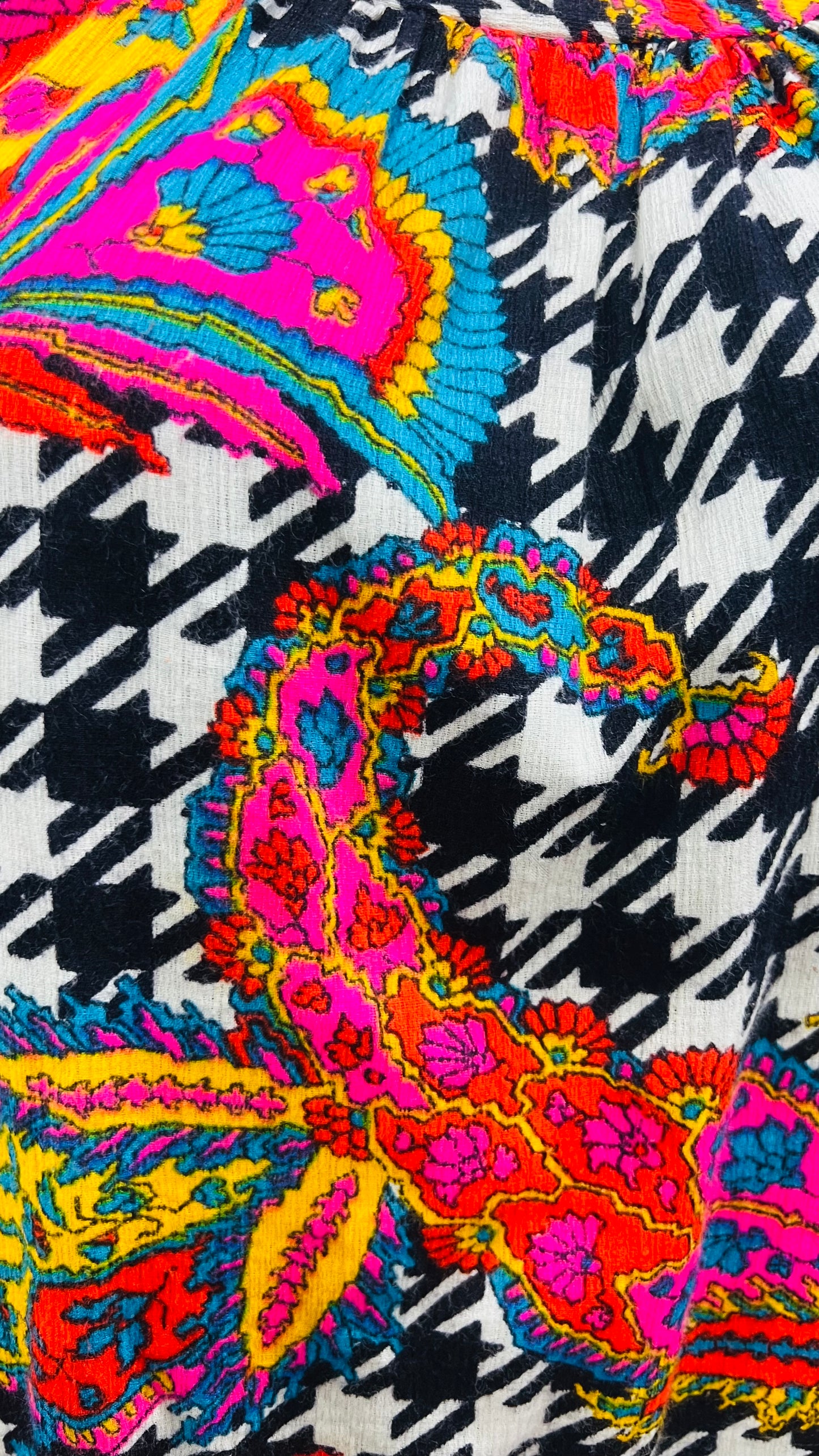 Vintage Paisley & Mix Print Dress (12)