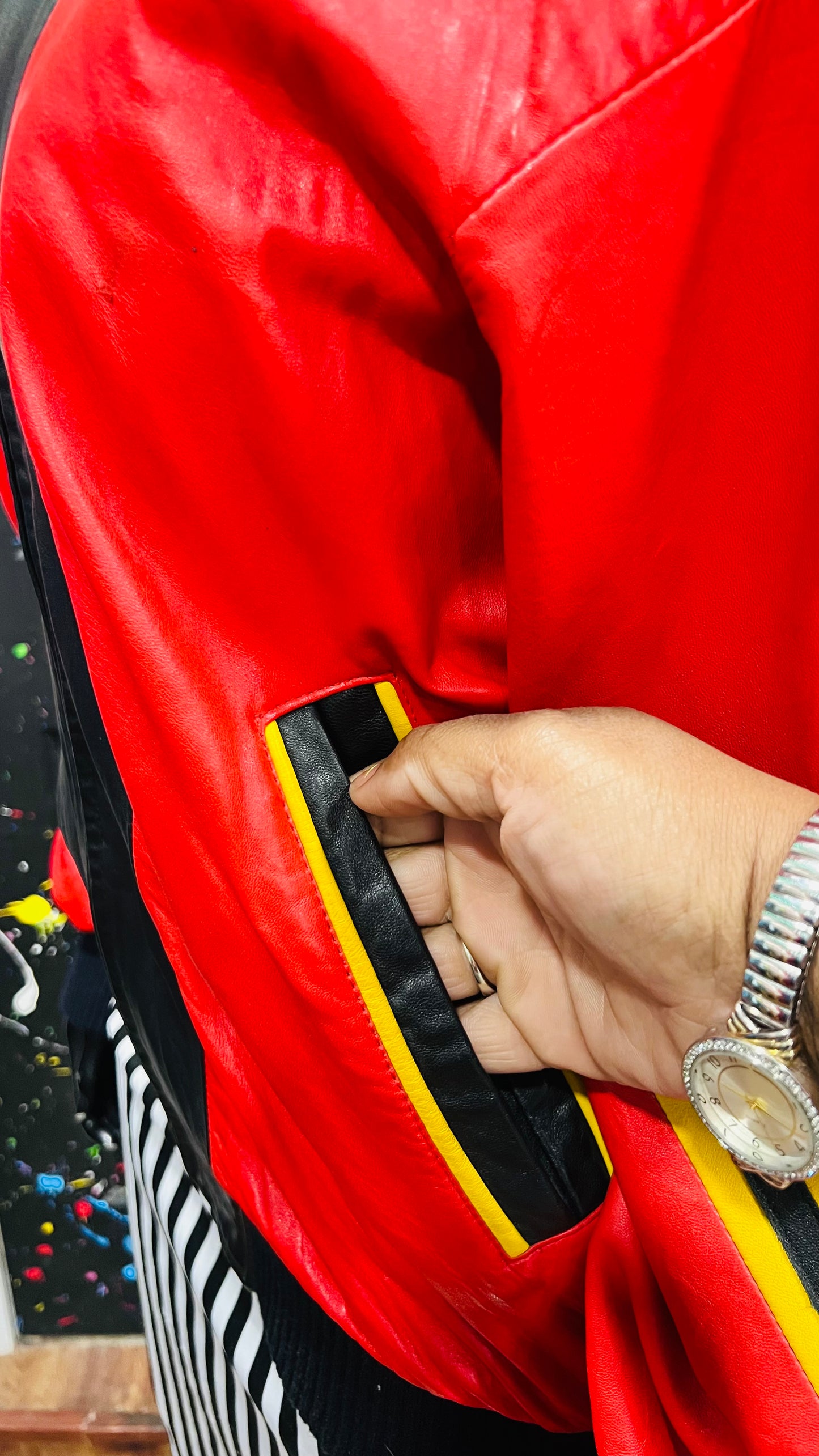 Vintage Genuine Leather *BUTTERY SOFT* Stop Light Jacket (18) *KC