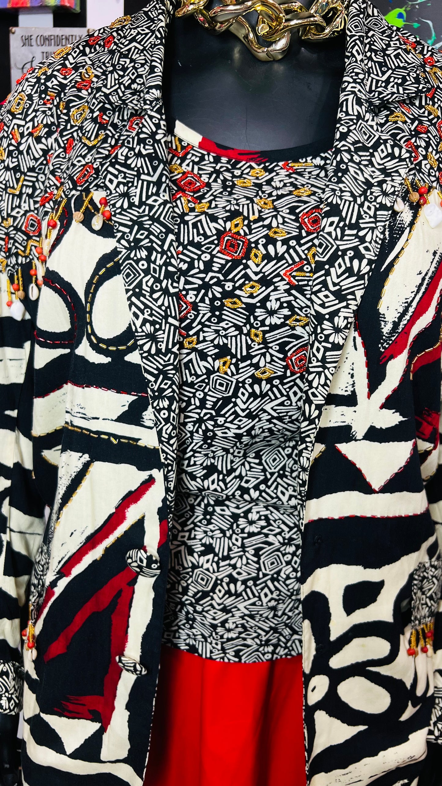 Vintage Blazer & Blouse Set (16)