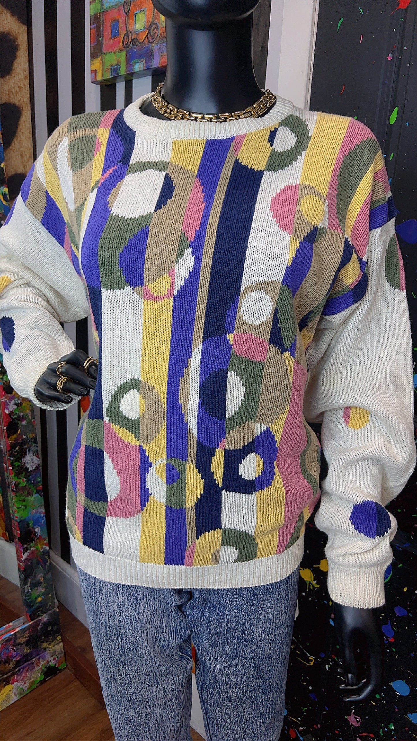 Vintage Circle Sweater (14/16)