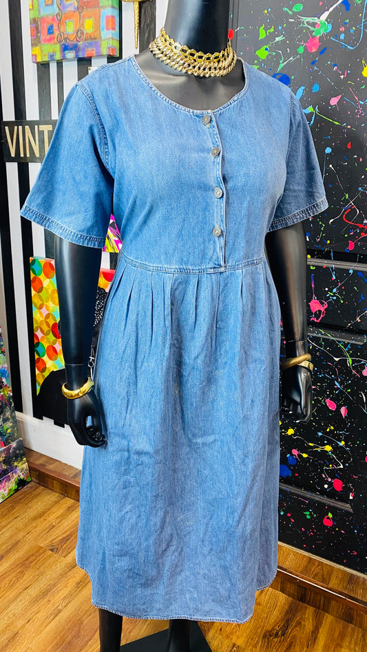 Vintage Denim Dress (18)