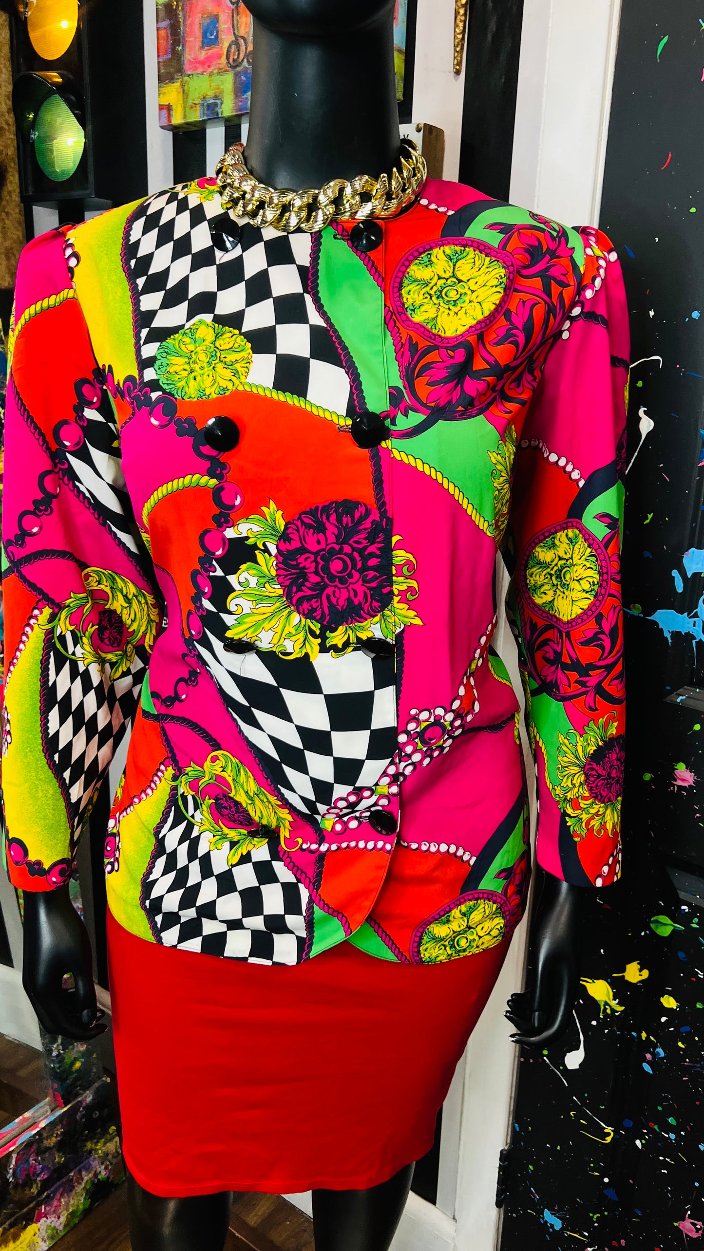 Vintage 80’s Blouse (18W)