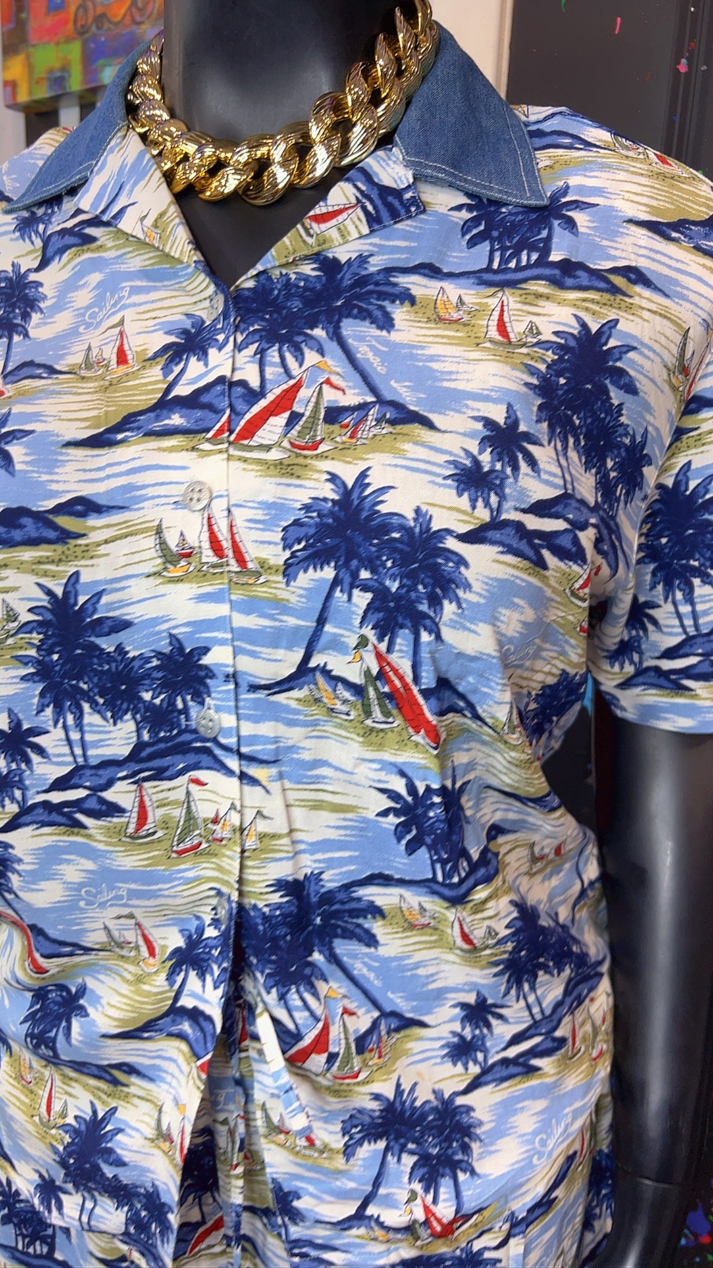 Vintage Tropical Shorts Set (16)