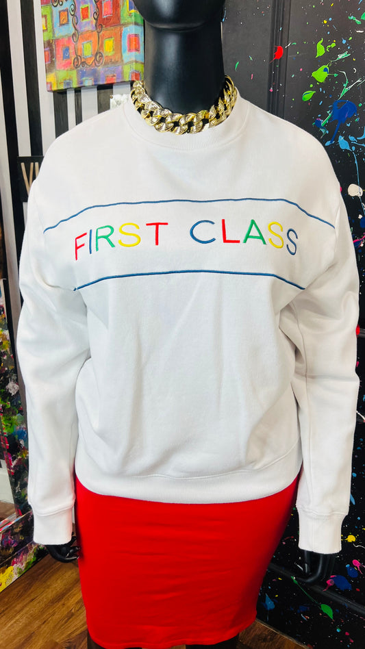 Color Block First Class Sweat Shirt (18)