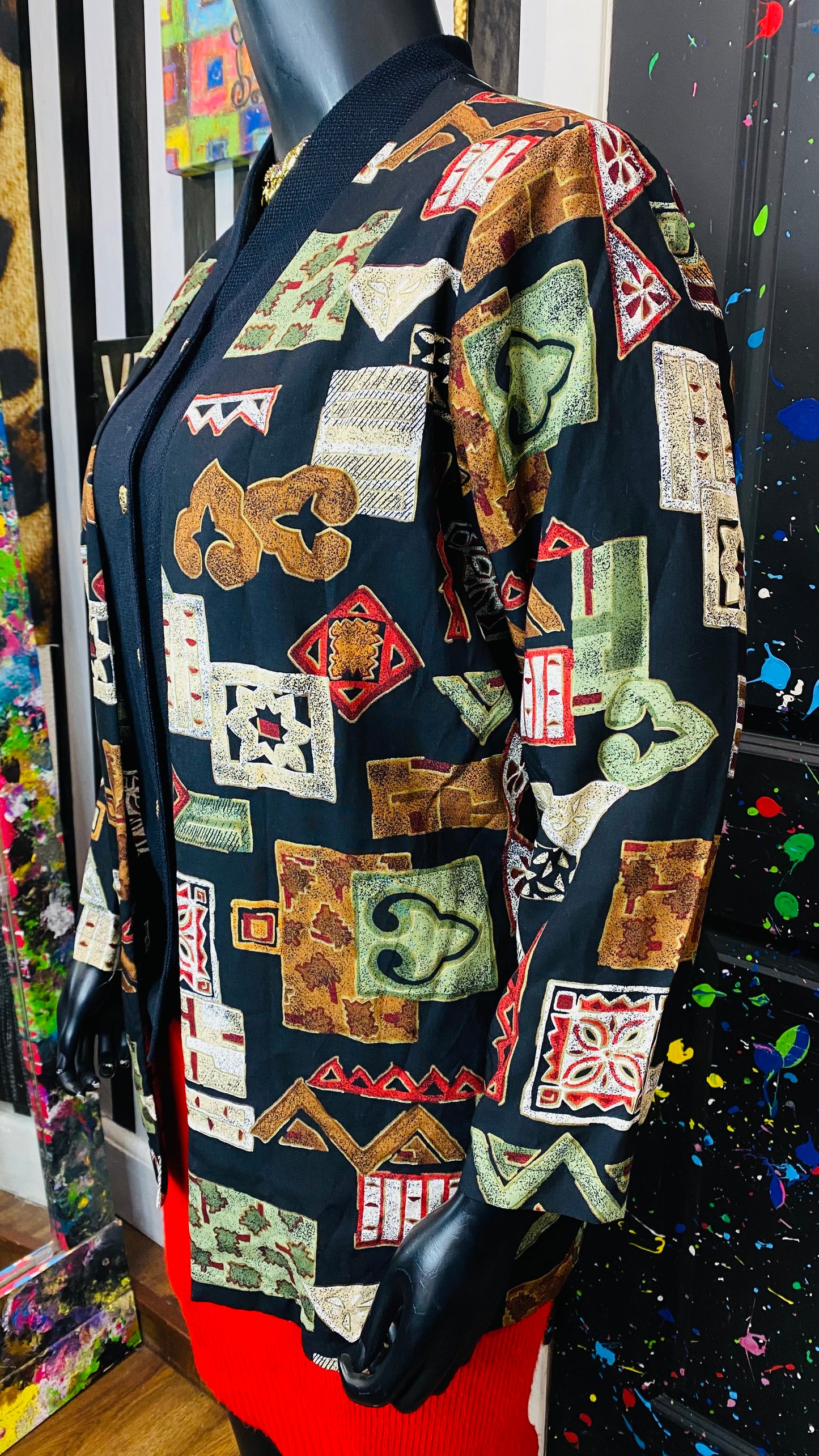 Vintage Vest Blouse (18W)