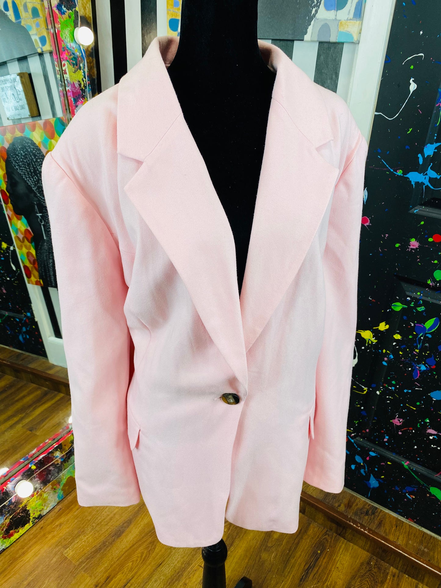 Vintage Sag Harbor Pink Blazer