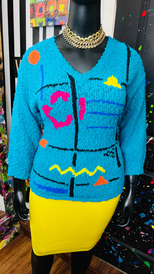 Vintage Knit Sweater 80’s (20/22)