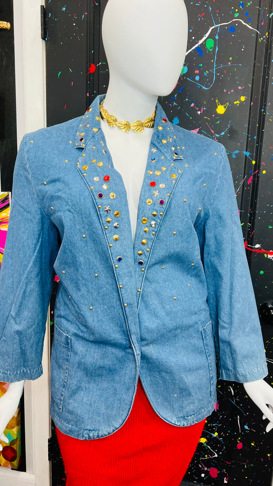 Vintage Jeweled Blazer (18)