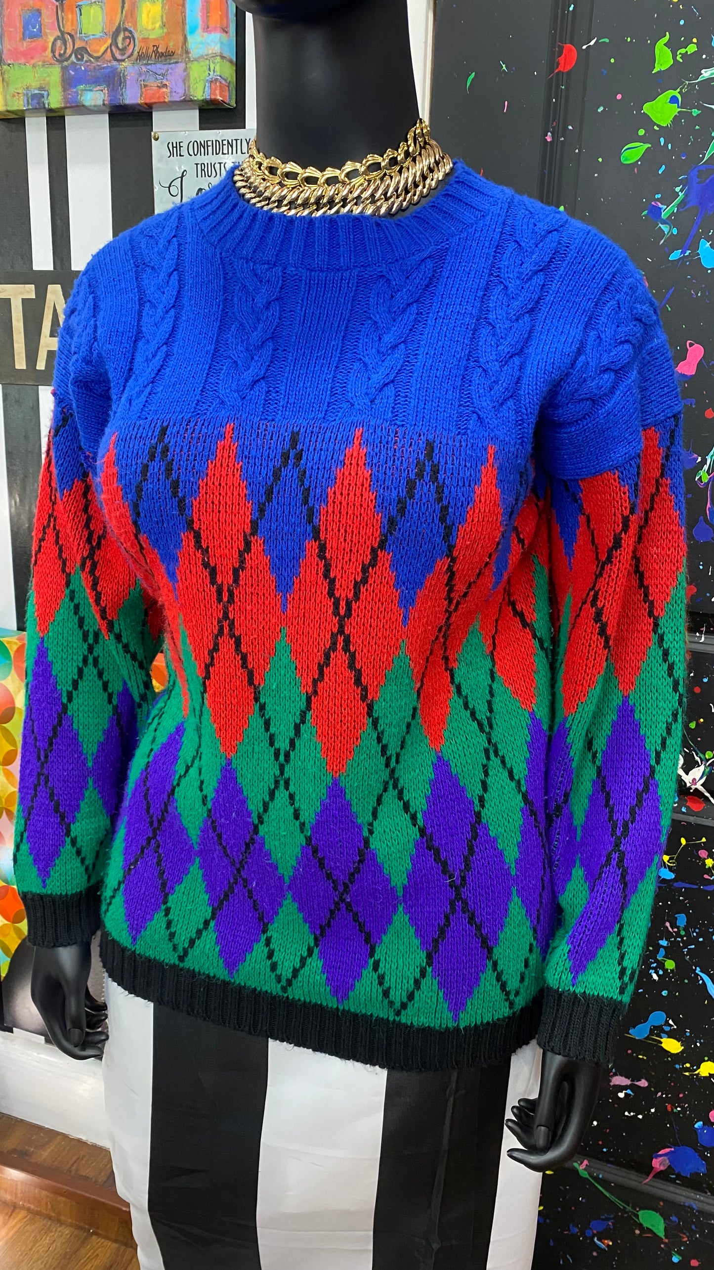 Vintage Knit Sweater (20)