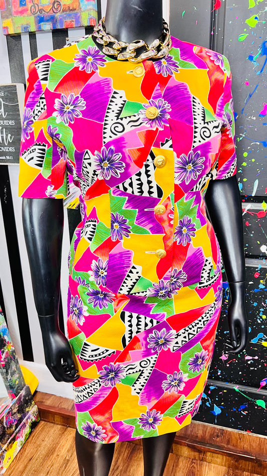 Vintage Teri Jon Skirt Suit (16)