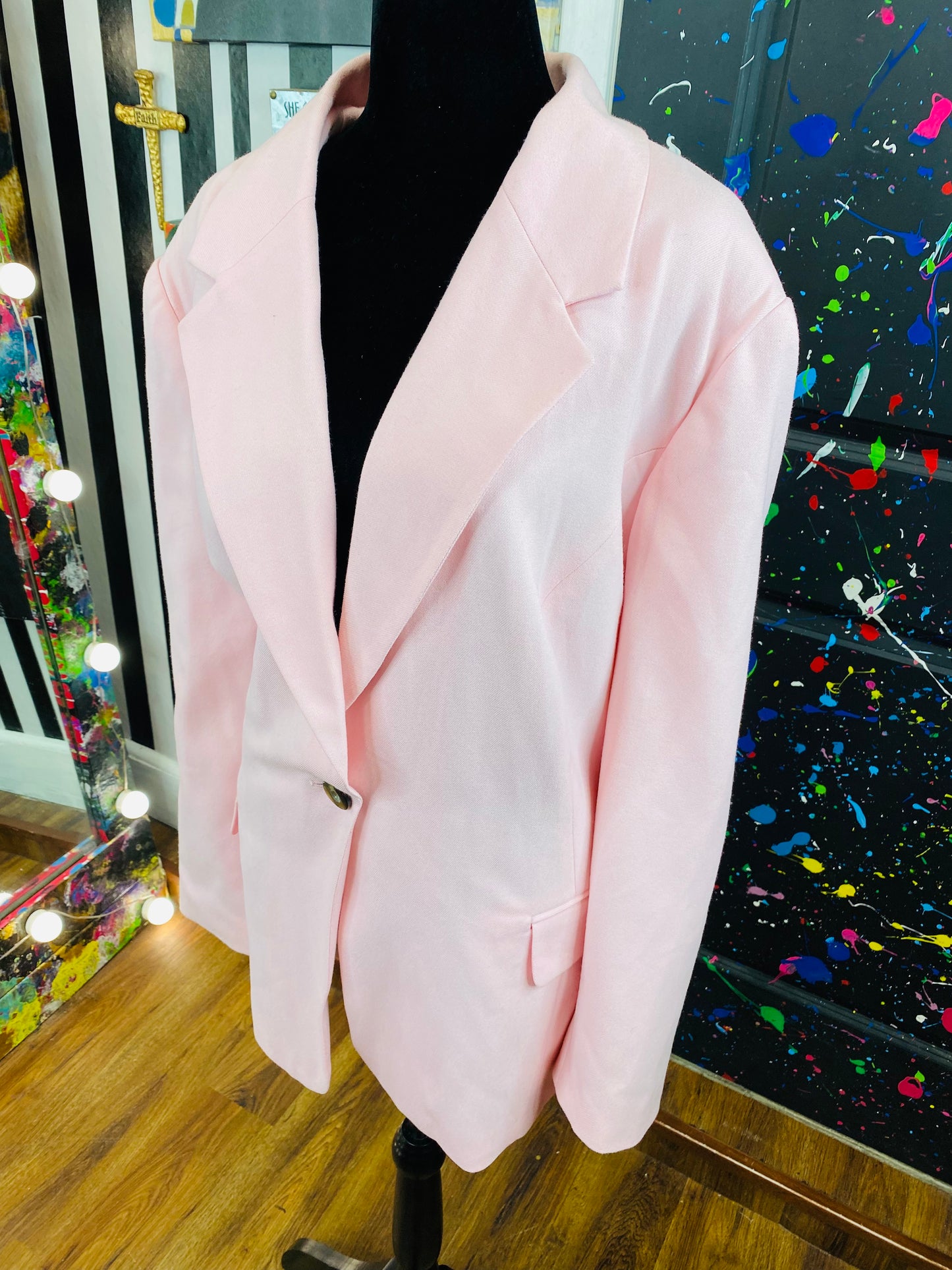 Vintage Sag Harbor Pink Blazer