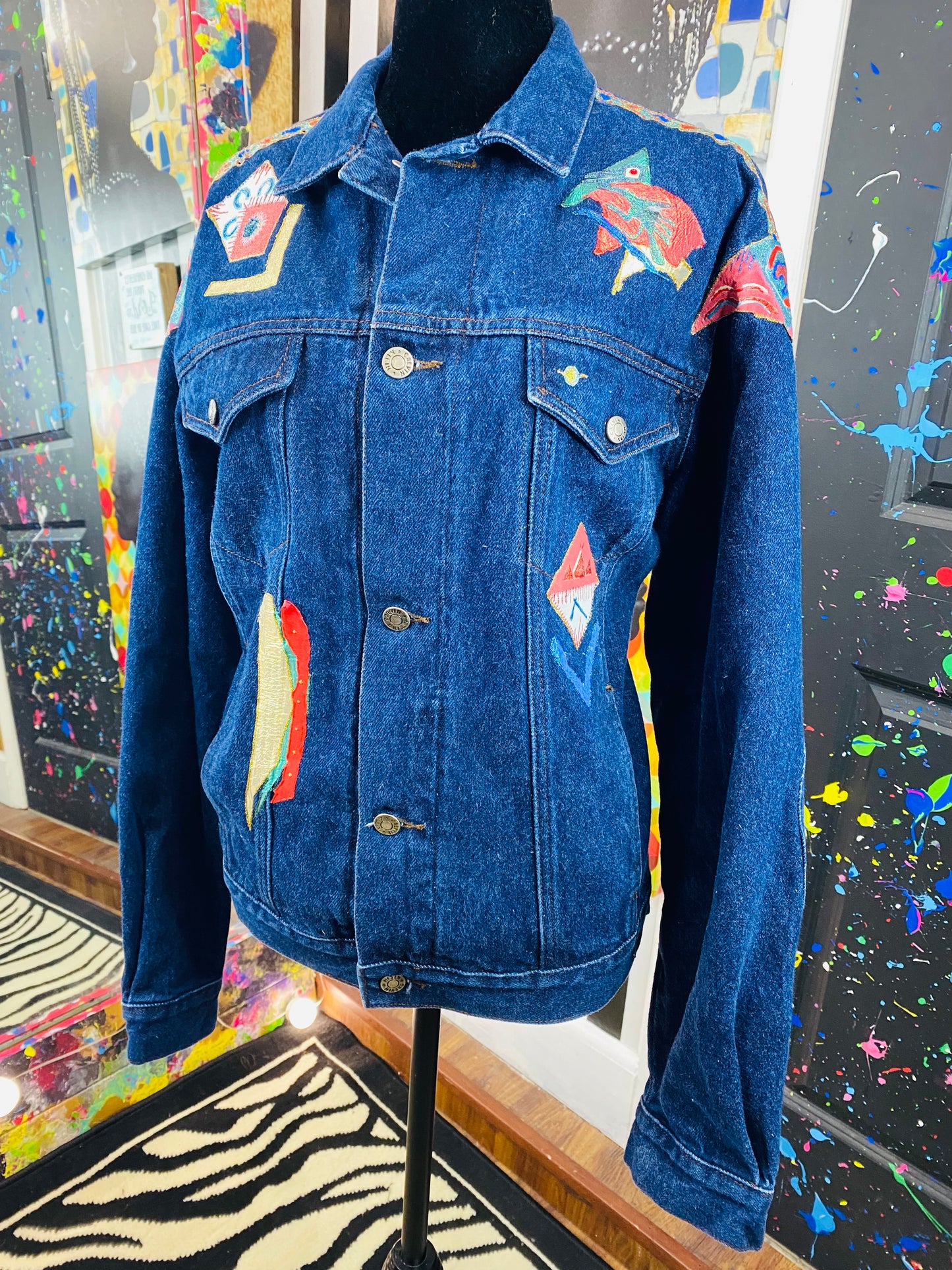 Vintag Calvin Klein Handcrafted Jacket
