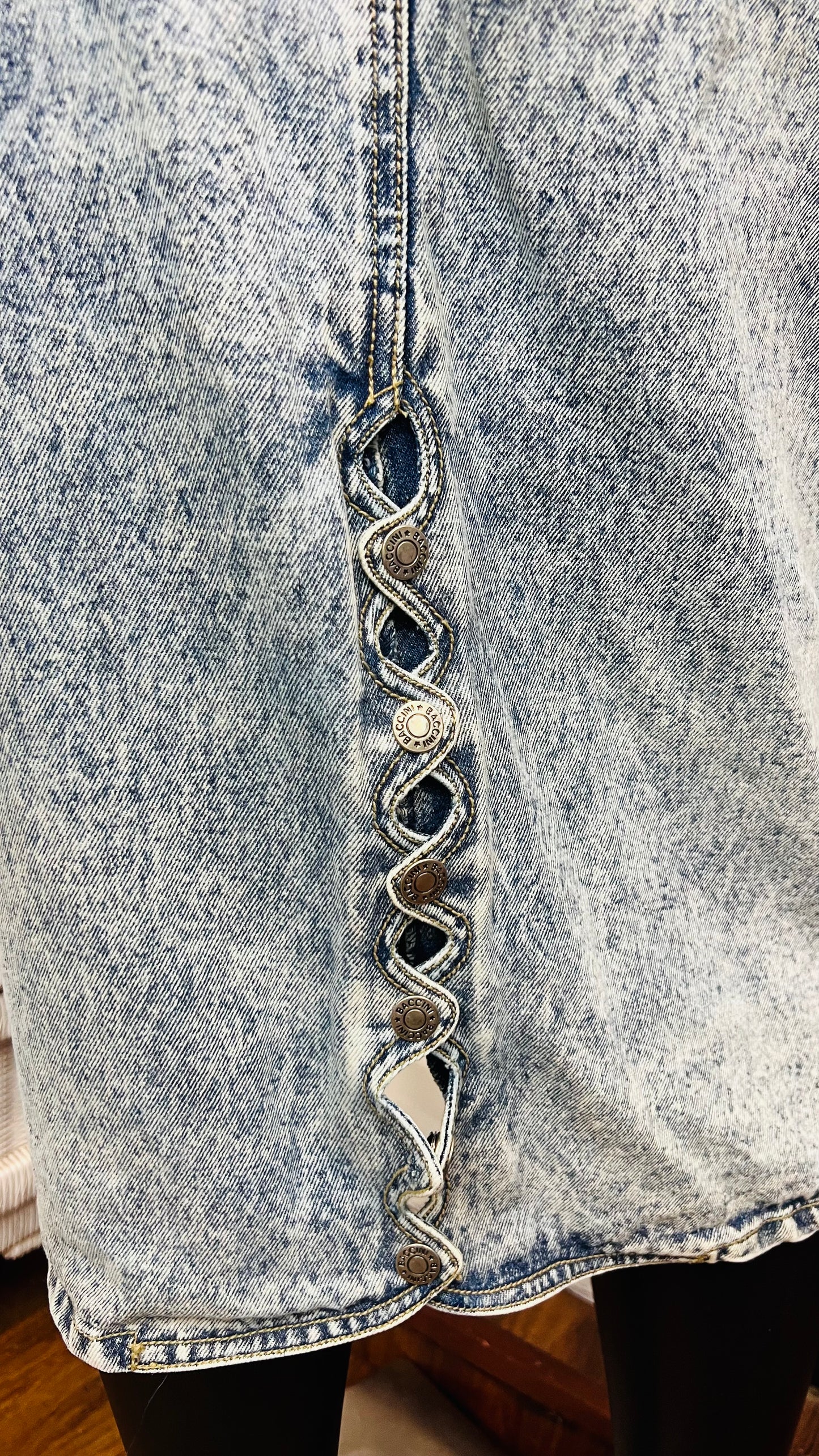 Vintage Denim Skirt (20)